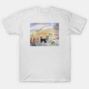 Waiting at Rainbow Bridge T-Shirt